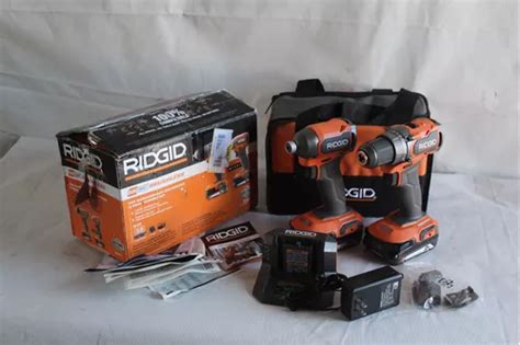 Ridgid Combo Kit Taladro E Impacto Sub Compacto Brushless Env O Gratis