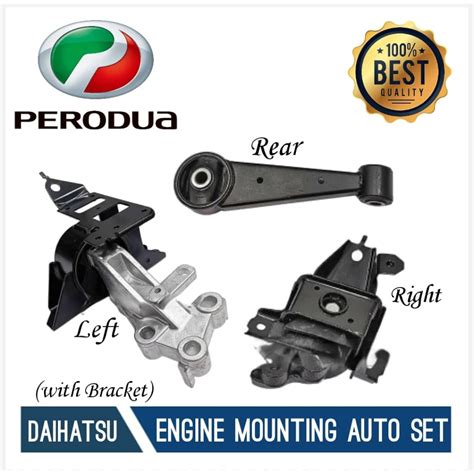 Perodua Engine Mounting Auto Set With Bracket For Perodua Axia