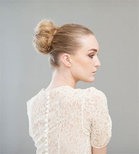 Pretty Donut Bun For Prom 2015 2016 Medium Hair Styles Wedding