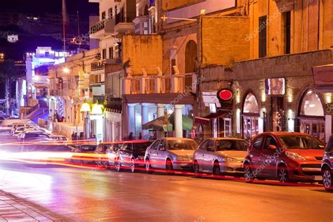 Nightlife In Paceville Malta — Stock Photo © Jimfilim 4609286