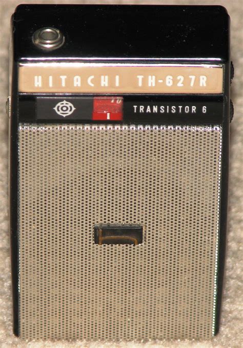 Pocket Radio Transistor Radio Vintage Radio Hitachi Marshall