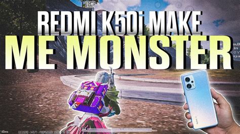 Redmi K50i Make Me Monster 😈 Redmi K50i Bgmi Montage Redmi K50i