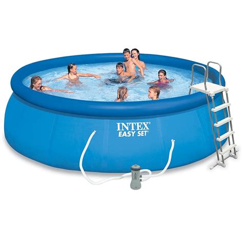 Kit Piscine Autoportante Easy Set 4 57 M X 1 22 M Intex