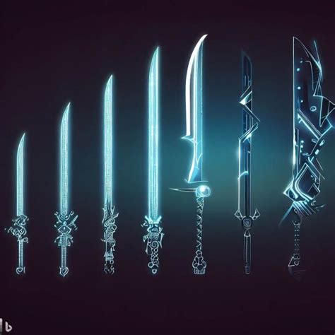 Futuristic Sword Concept Art Unleashing Imagination And Innovation