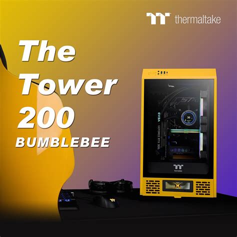 Thermaltake Unveils Its First Ever Bumblebee Colored Product In The