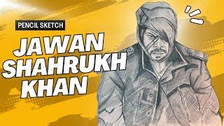 jawan poster sketch || srk realistic drawing || drawing... | Doovi