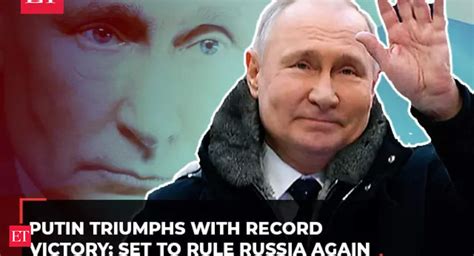 Vladimir Putin Putin Gets Fifth Term As Russian President Says You