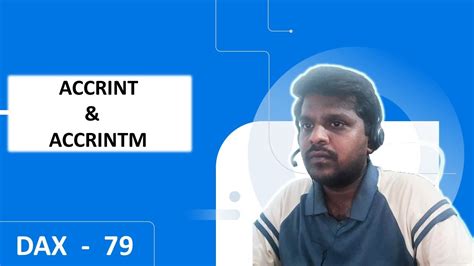 Dax Power Bi Accrint And Accrintm Functions Youtube