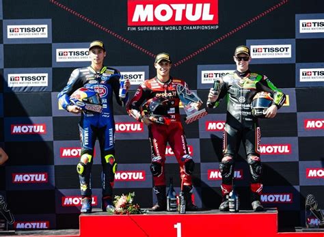 SBK 2023 GP Di Spagna Michael Ruben Rinaldi Vince Gara1 Alvaro