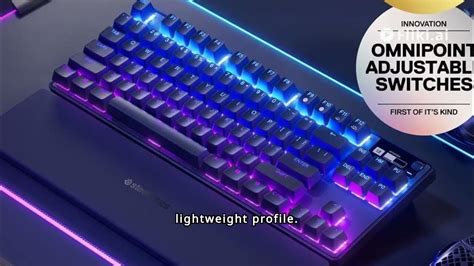 Steelseries Apex Pro Tkl Wireless Hypermagnetic Gaming Keyboard Review Youtube