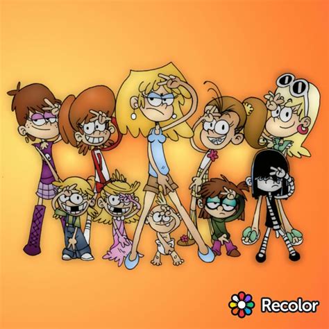 The Loud House 10 Sisters