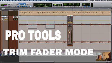 Pro Tools Ultimate Trim Fader Feature Pro Tools Tips 2020 YouTube