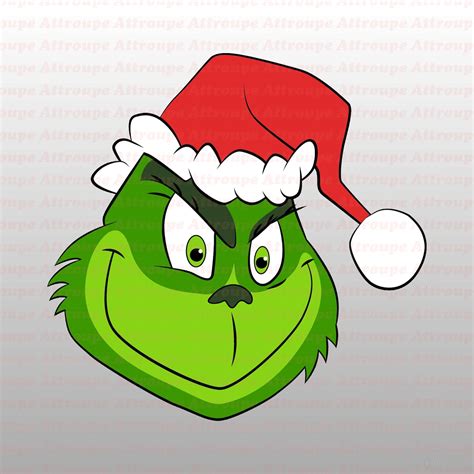 Grinch Christmas Dr Seuss Svg 3 Svg Dxf Cricut Silhouette Acc