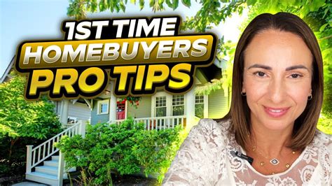 First Time Homebuyers In Essential Tips Sarit Lauro Youtube