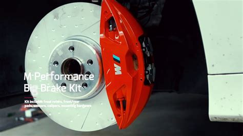 Front M Performance Red Calipers 4pot Brembo BMW OEM G01 G02 G20