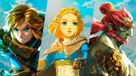 Todos Los Personajes Confirmados En The Legend Of Zelda Tears Of The