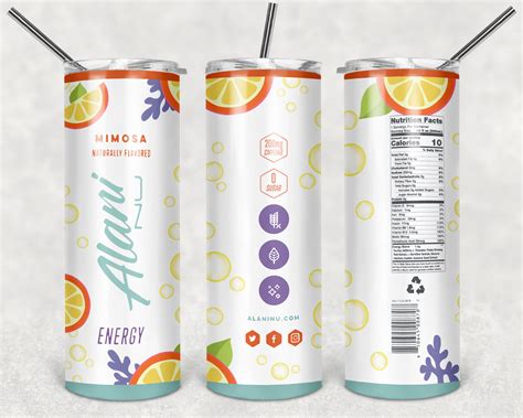 alani mimosa energy drink tumbler png alani mimosa energy  inspire