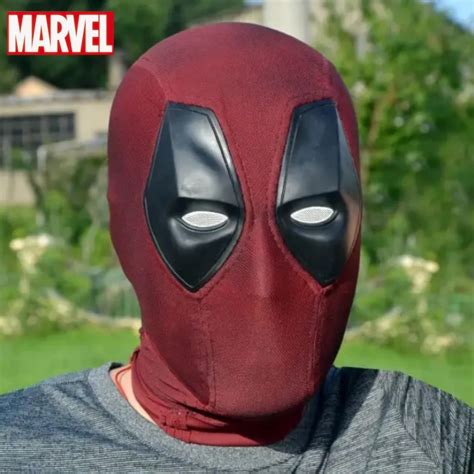 Marvel Deadpool Mask 1 1 3d Handmade Cosplay Costume Superhero Masks Replica For Christmas T