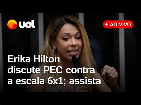 Erika Hilton Fala Ao Vivo Sobre Pec Contra Escala X Acompanhe