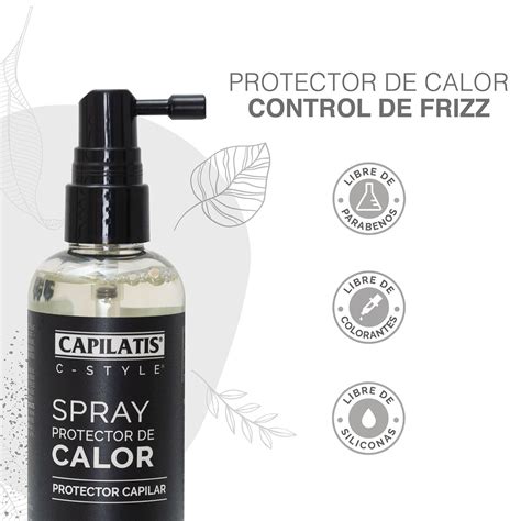 Spray Protector De Calor C Style Capilatis Rulos En Bsas