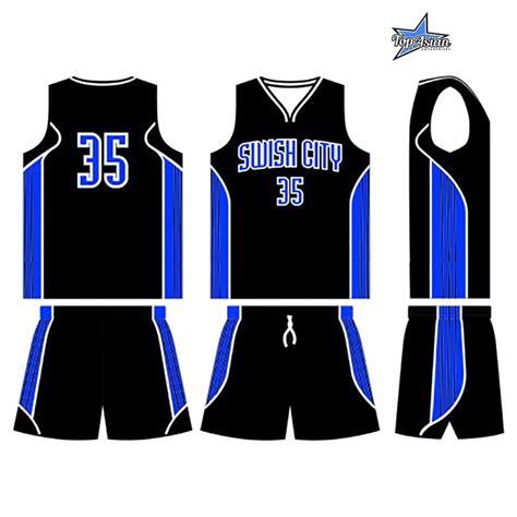 Blue Basketball Uniform - Sportswear Apparels Manufacturer Company