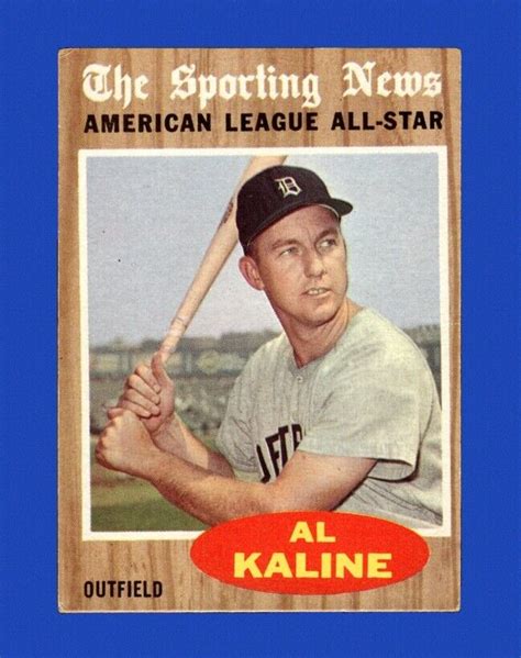 1962 Topps Set Break 470 Al Kaline As VG VGEX GMCARDS EBay