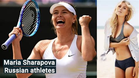 Russian Athlete Maria Sharapova Women Tennis Player Career