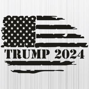 Trump Flag Black Svg Trump Png Trump Us Flag Vector File