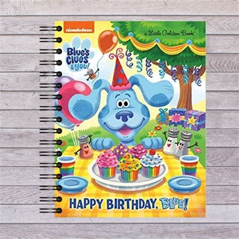 Blues Clues Happy Birthday Card Etsy