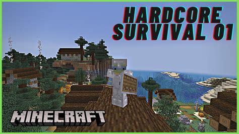 GETTING STARTED IN NEW HARDCORE SURVIVAL WORLD Minecraft Hardcore