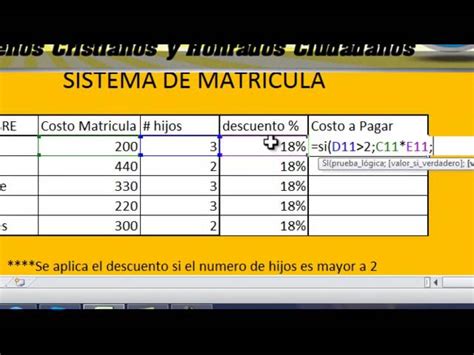 Cómo Calcular Descuentos En Excel Utilizando La Función Si Recursos Excel