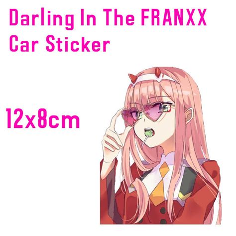 Darling In The Franxx Sexy Anime Car Decal Grelly Uk