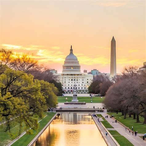 Premium Photo Usas Capital City Of Washington Dc