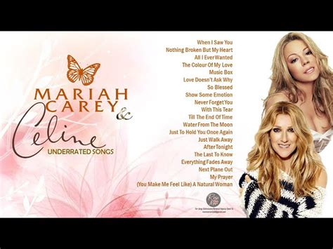 Mariah Carey Celine Dion Best Underrated Songs Collection Non Stop