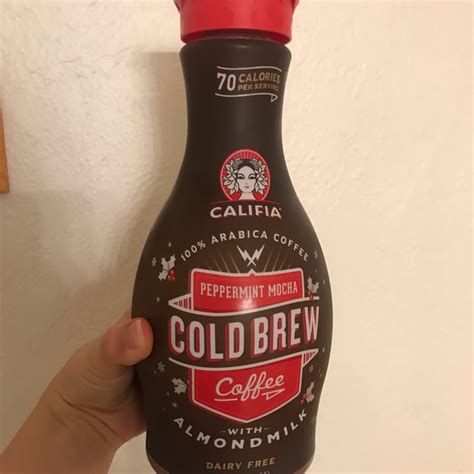 Califia Farms Peppermint Mocha Cold Brew Coffee Review Abillion