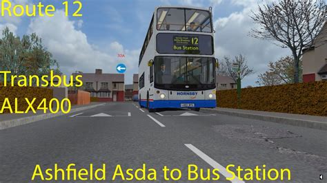 OMSI 2 Scunthorpe Route 12 Ashfield Asda To Scunthorpe Bus Station