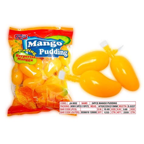 Rico Fruit Pudding 24s X 40gm Ja0052 Berperisa Mangga Shopee Malaysia