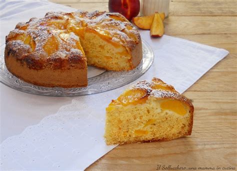 TORTA SOFFICE DI PESCHE Morbidissima Ricetta Collaudata