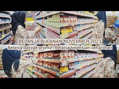 Belanja Bulanan Belanja Bulanan Stock November Rumah Minimalis