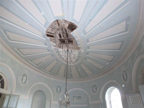 Lath Plaster Ceiling Repair - listed building - Artisan Plastercraft