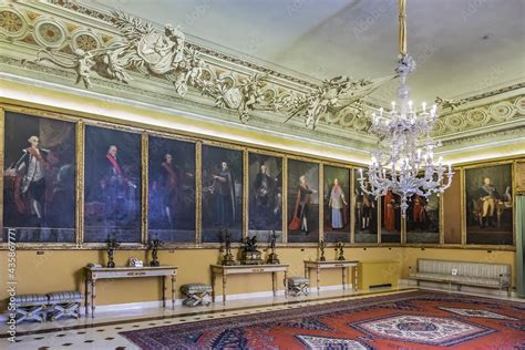 Room Interior In Palazzo Dei Normanni Palace Of The Normans Ix