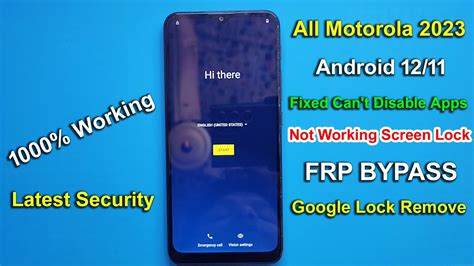 All Motorola Android Frp Lock Bypass App Disable Fixed