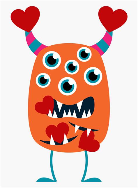 valentine clipart monsters 10 free Cliparts | Download images on Clipground 2024