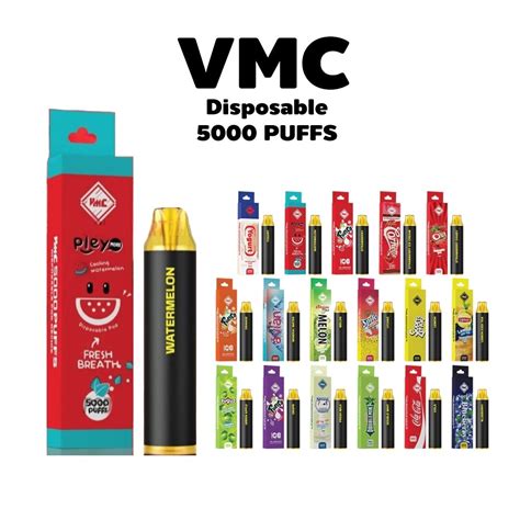 VMC Disposable Pod 5000 Puffs Thaivapes ขายบหรไฟฟา