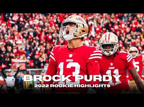 Brock Purdy 2022 23 Rookie Season Highlights Mr Irrelevant YouTube