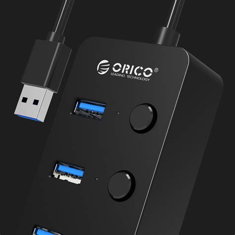 Jual Orico Usb High Speed Usb Hub Port With On Off Switch W Ph