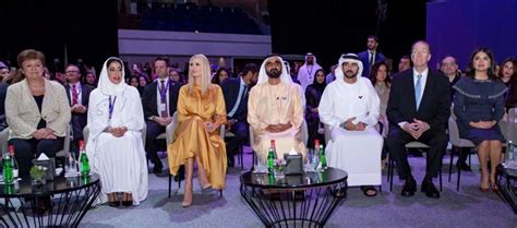 Sheikh Mohammed Hamdan And Ivanka Trump Attend Global Women S Forum