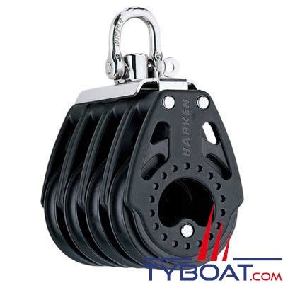 HARKEN Poulie Carbo 57 Mm Quadruple 2631 HARKEN HAR 2631 TYBOAT