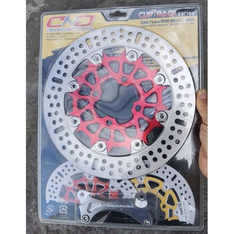 Jual DISC PIRINGAN CAKRAM BEAT SCOOPY VARIO 260MM DELKEVIC FLOATING CNC