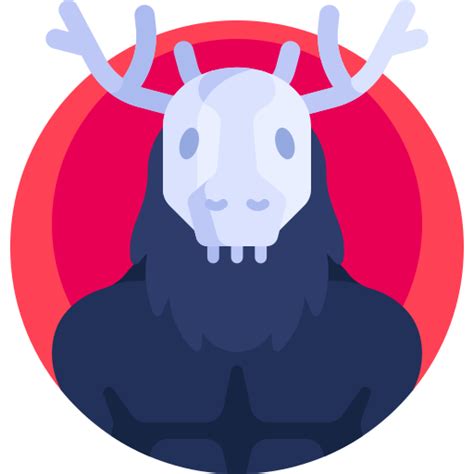 Wendigo Detailed Flat Circular Flat Icon